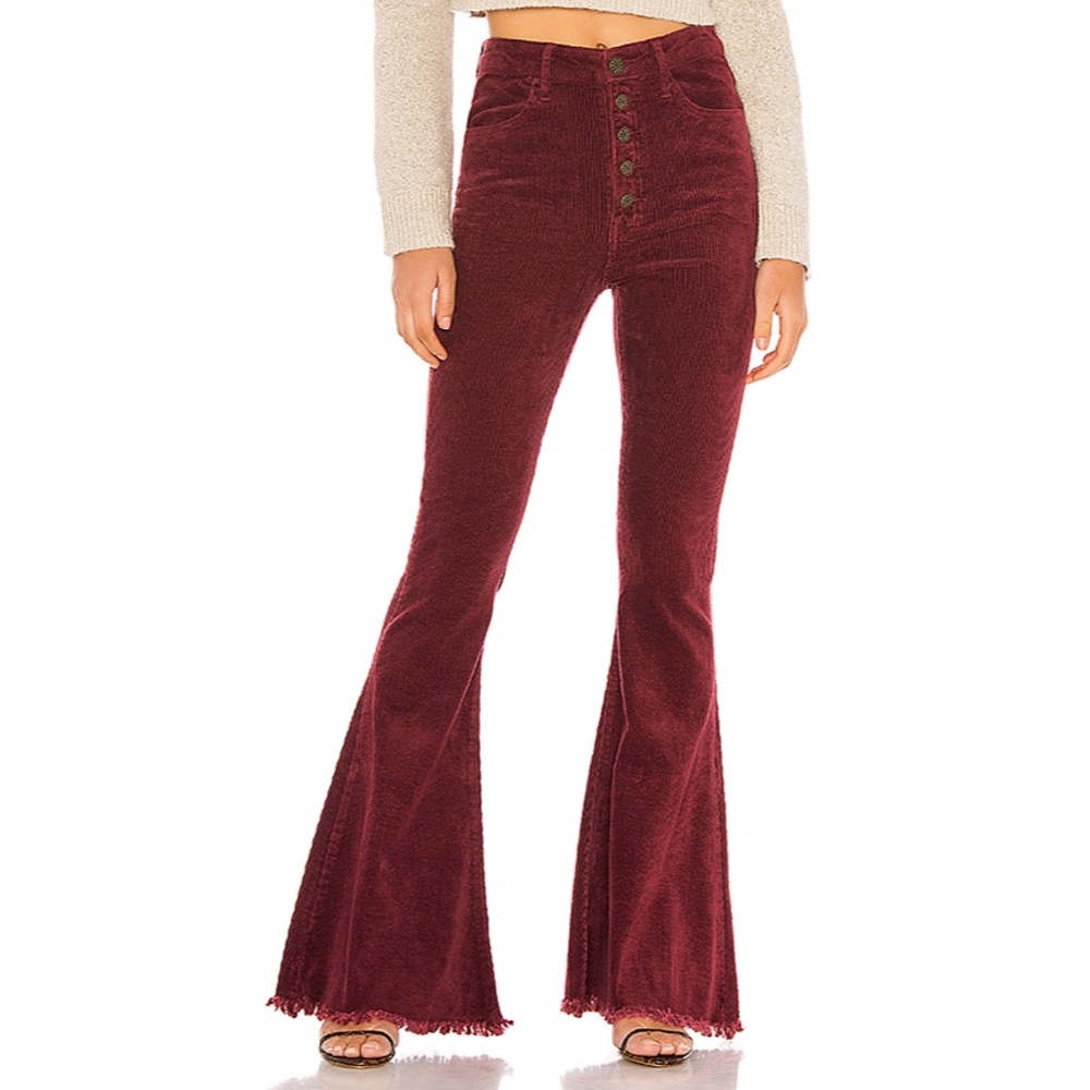 Show Me Your Mumu Cam Cam Pants Button Up Bells - Picture 3 of 10